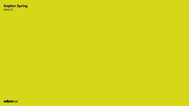 Sulphur Spring color wallpaper preview