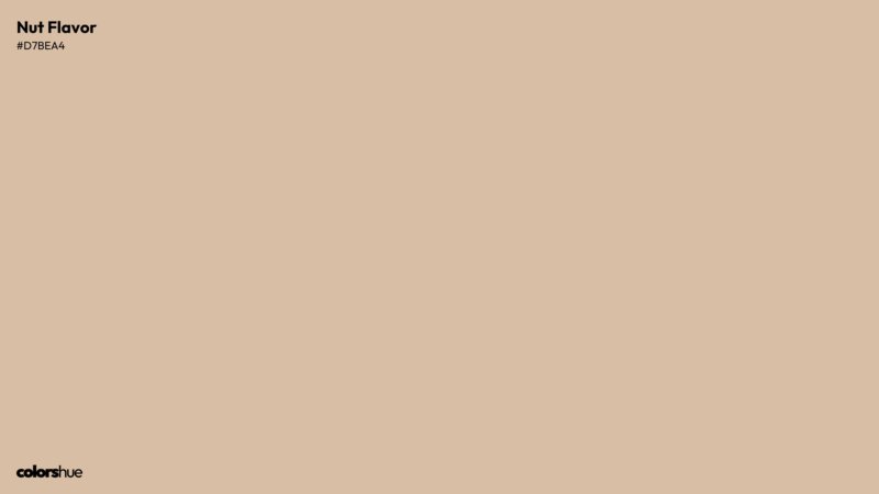 Nut Flavor color wallpaper preview