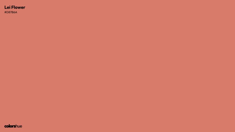 Lei Flower color wallpaper preview