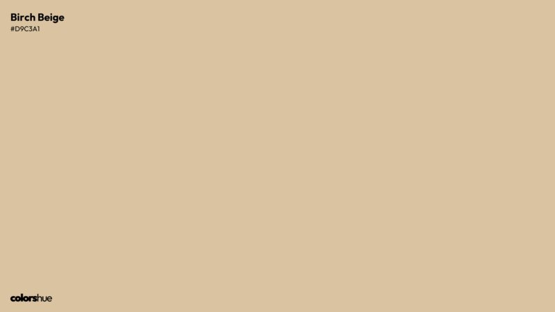 Birch Beige color wallpaper preview