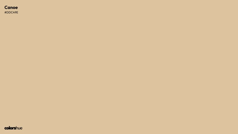 Canoe color wallpaper preview