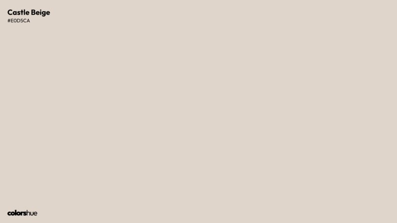 Castle Beige color wallpaper preview