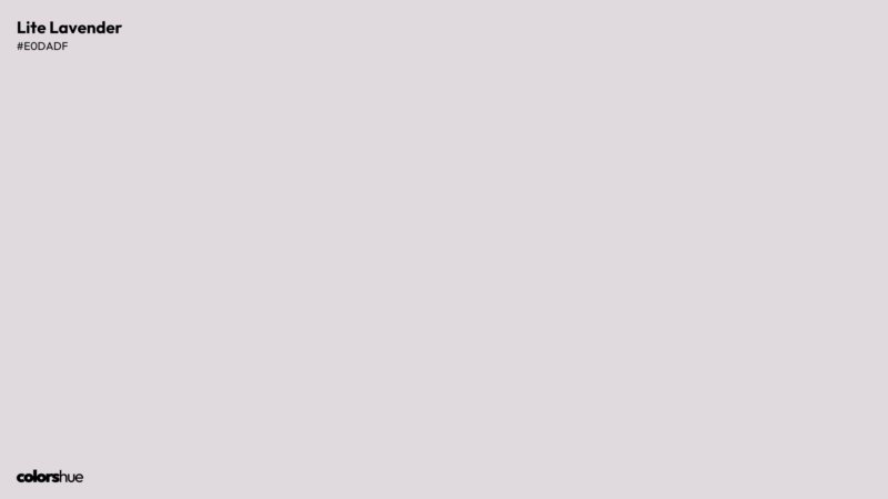 Lite Lavender color wallpaper preview