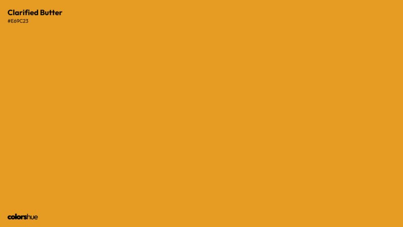 Clarified Butter color wallpaper preview