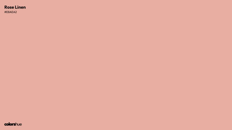 Rose Linen color wallpaper preview