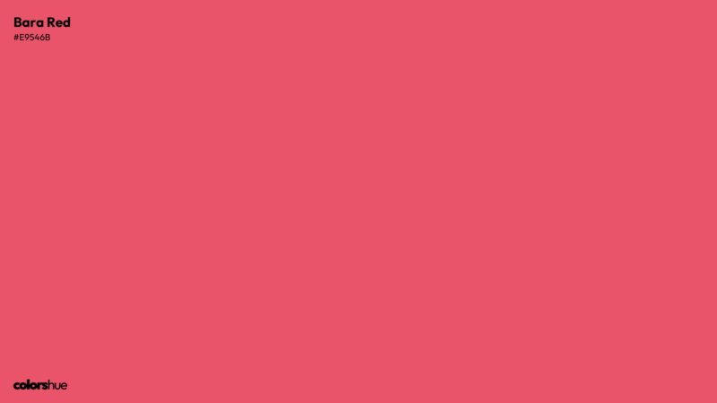Bara Red color wallpaper preview