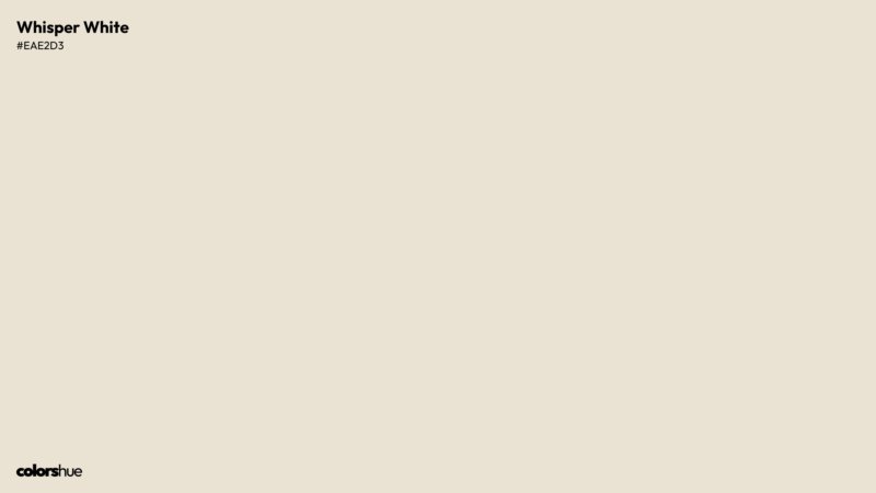 Whisper White color wallpaper preview