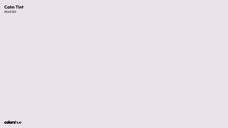 Calm Tint color wallpaper preview