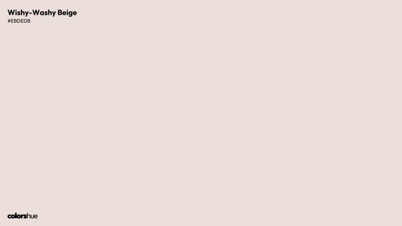 Wishy-Washy Beige color wallpaper preview
