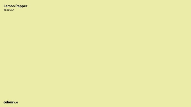 Lemon Pepper color wallpaper preview