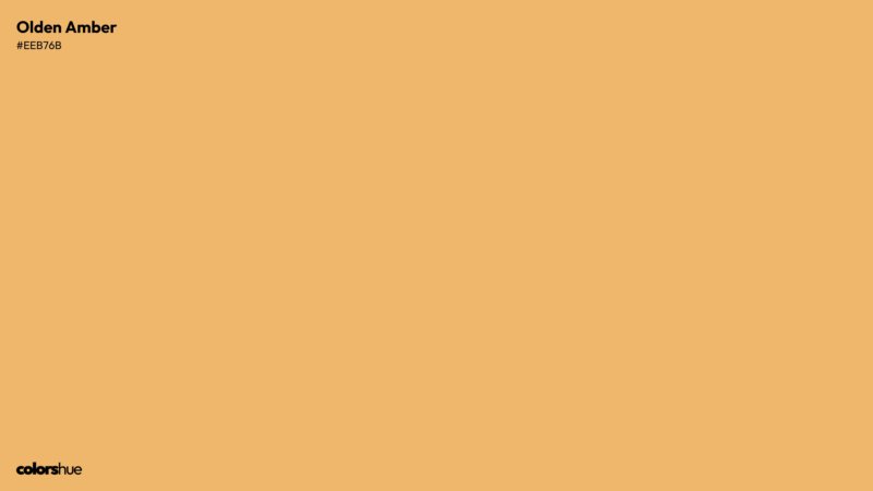 Olden Amber color wallpaper preview