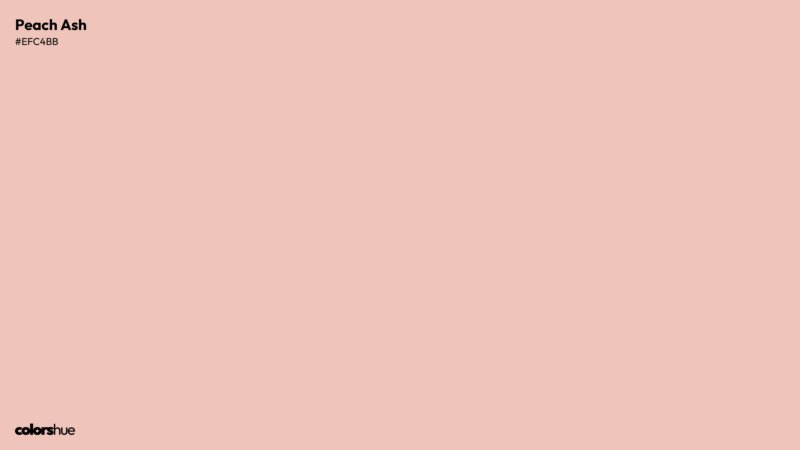Peach Ash color wallpaper preview