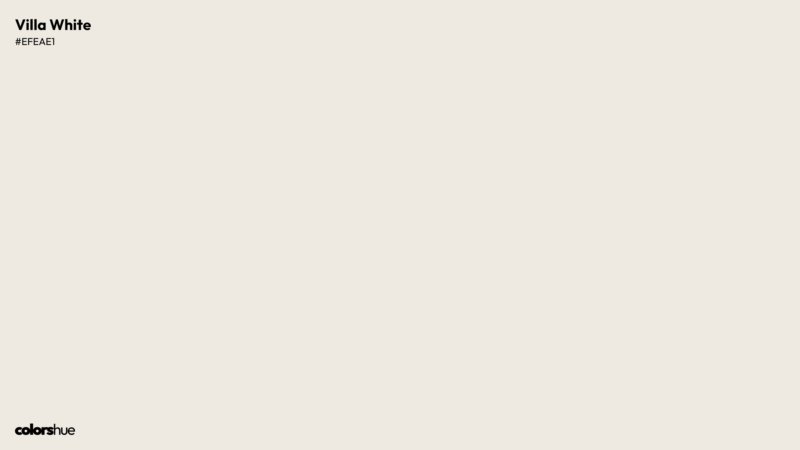 Villa White color wallpaper preview