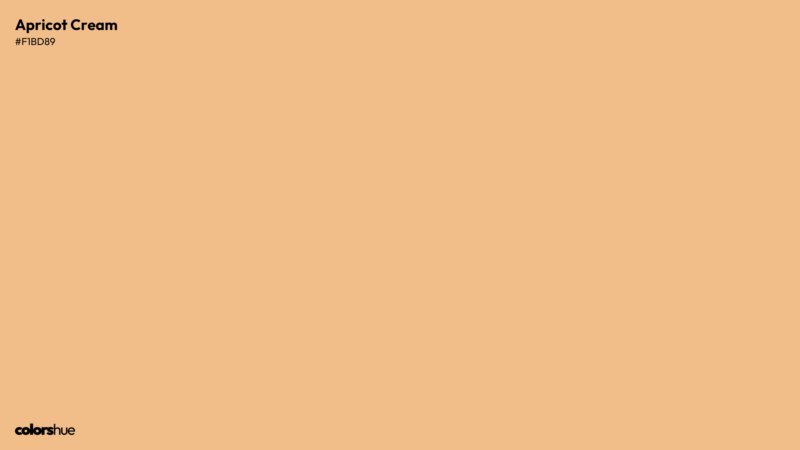 Apricot Cream color wallpaper preview