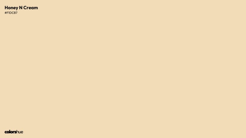Honey N Cream color wallpaper preview