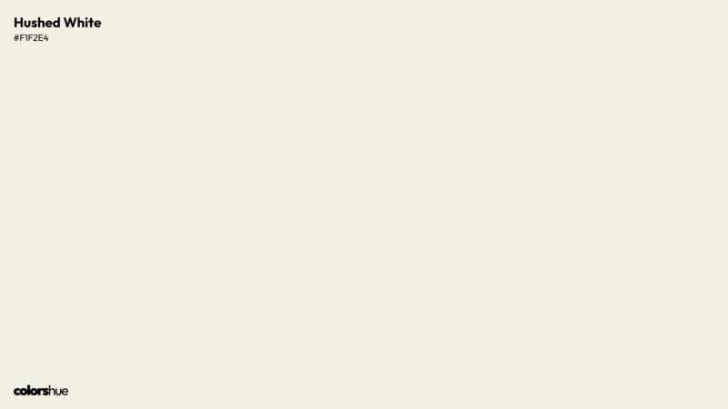 Hushed White color wallpaper preview