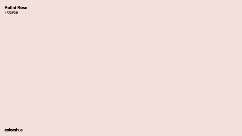 Pallid Rose color wallpaper preview