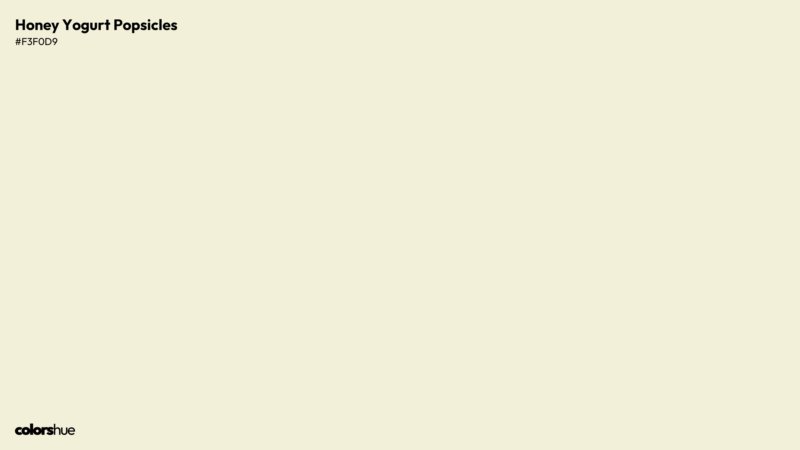 Honey Yogurt Popsicles color wallpaper preview