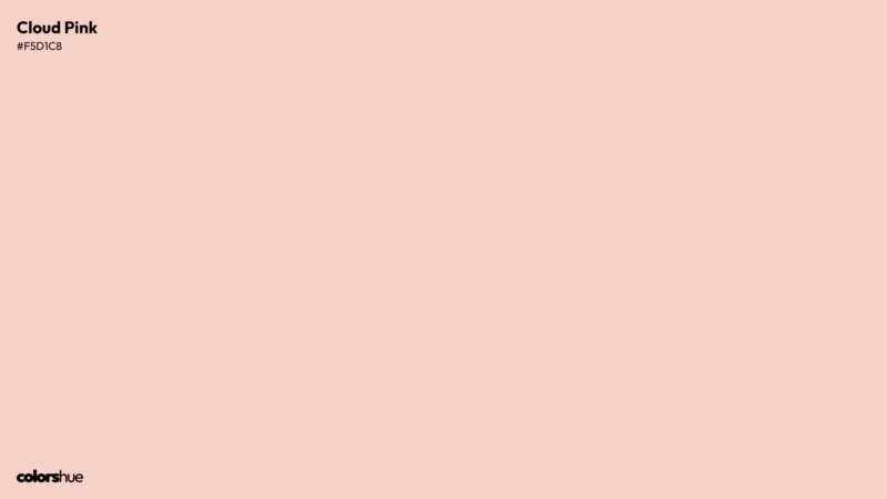 Cloud Pink color wallpaper preview