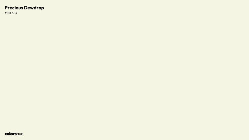 Precious Dewdrop color wallpaper preview