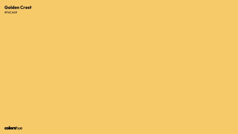 Golden Crest color wallpaper preview