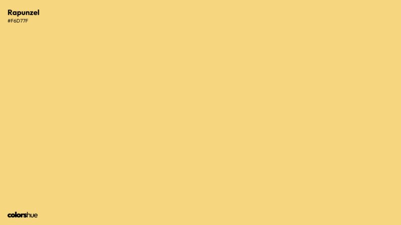 Rapunzel color wallpaper preview