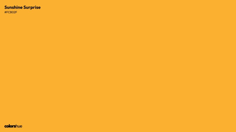 Sunshine Surprise color wallpaper preview