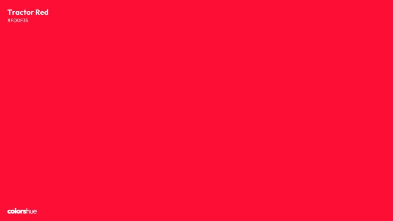 Tractor Red color wallpaper preview