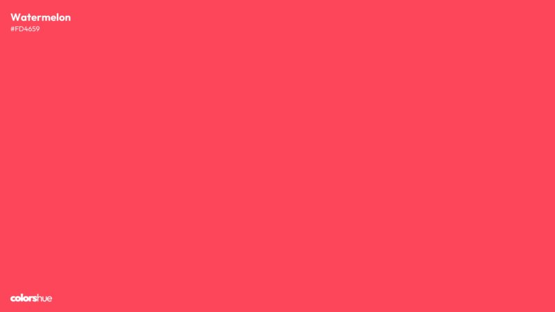 Watermelon color wallpaper preview