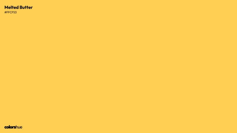 Melted Butter color wallpaper preview
